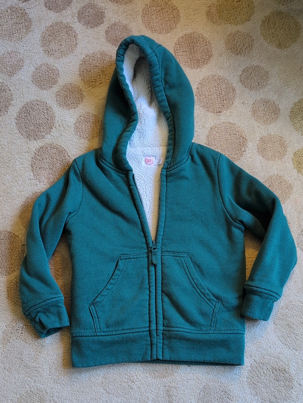 Kids Heavy Zip Up Sweater Size 4-5